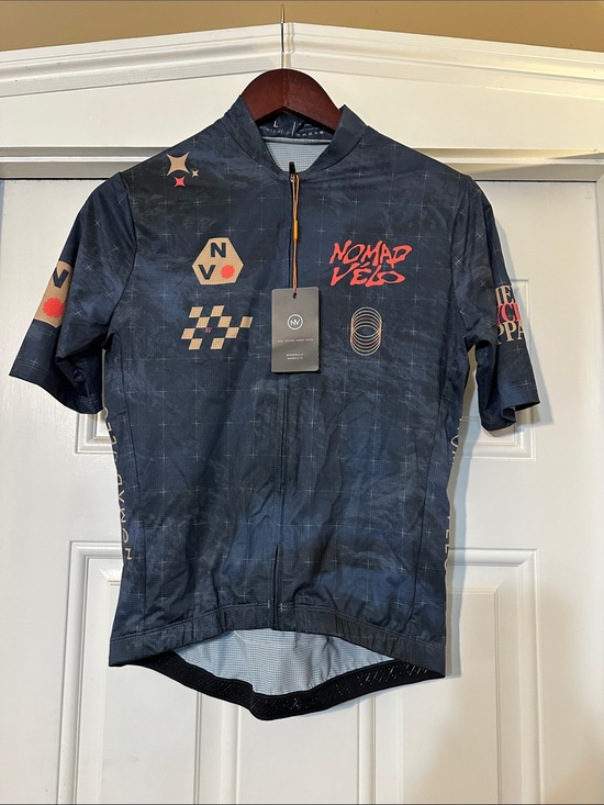 Other - Men's Navy Short-Sleeve Cycling Jersey
